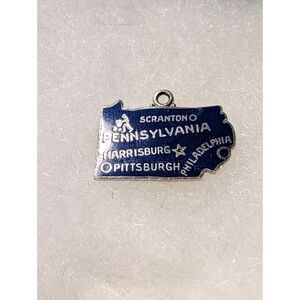 Vintage Pennsylvania Sterling Silver Charm